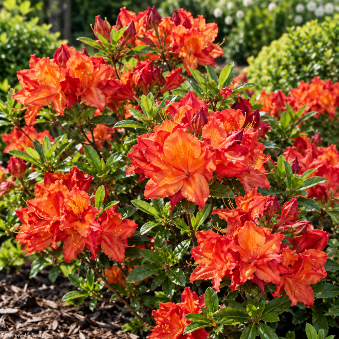 Azalia wielkokwiatowa ''Feuerwerk'' Azalea 'Feuerwerk' 1