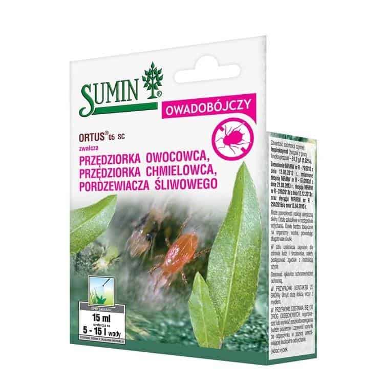 Sumin na przędziorki
