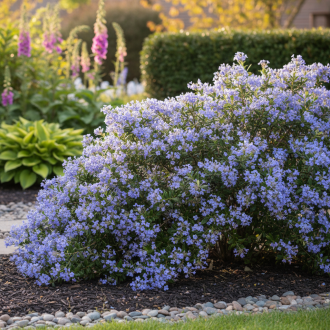 Prusznik płożący Autumnal Blue Ceanothus Autumnal Blue 1