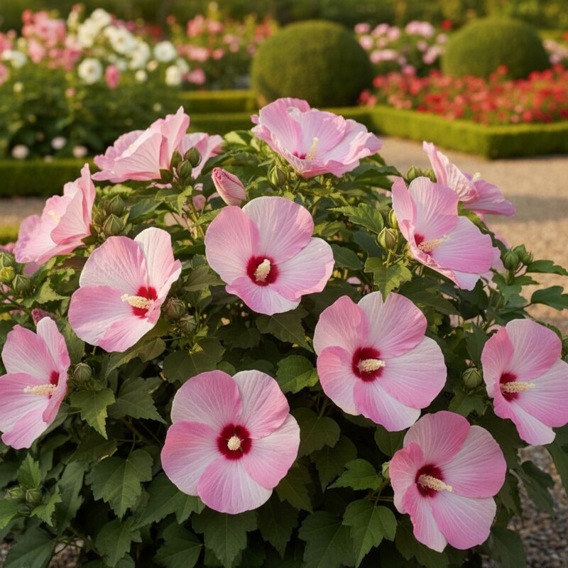 Ketmia bagienna ”Luna F1 Pink Swirl”