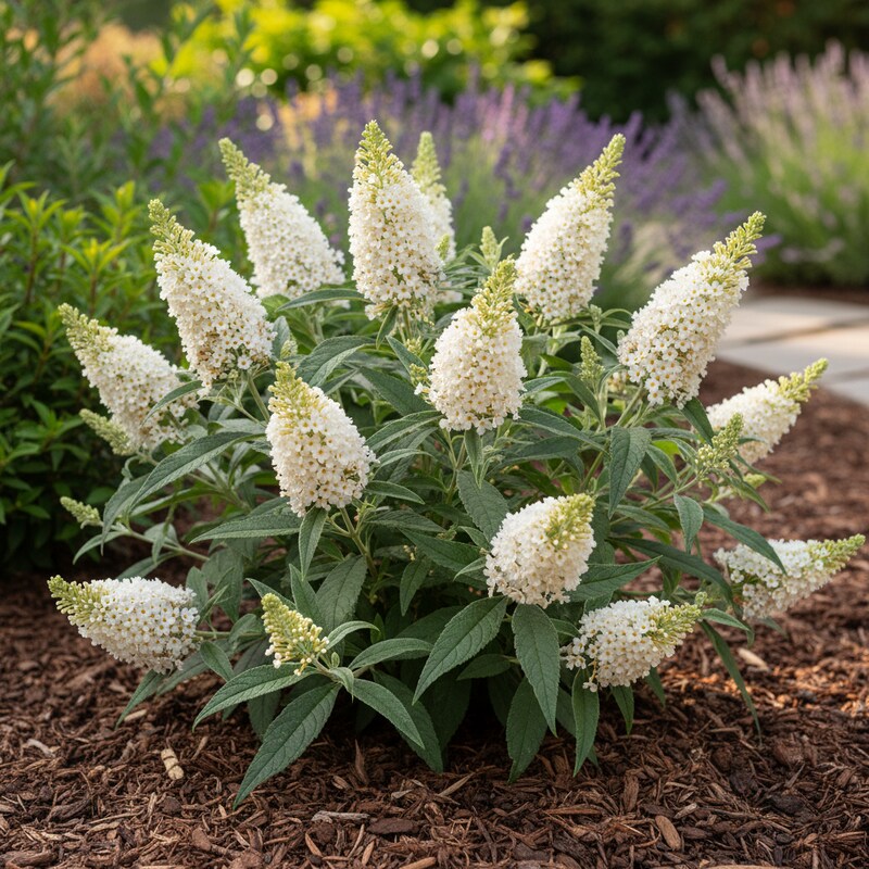 Budleja Dawida „Little Rockstars White”