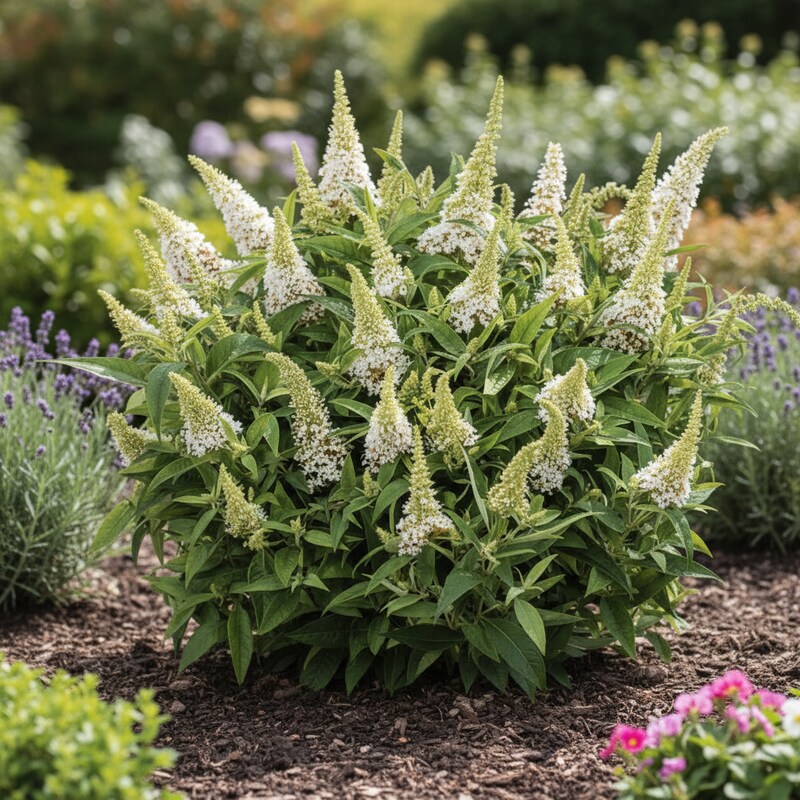 Budleja Dawida „Little Rockstars White”