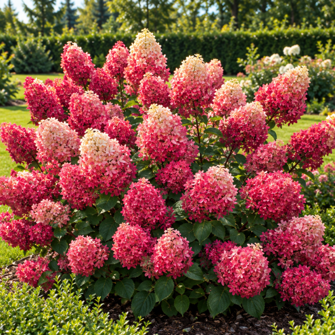 Hortensja bukietowa ''Bonfire'' Hydrangea Paniculata 'Bonfire' 1