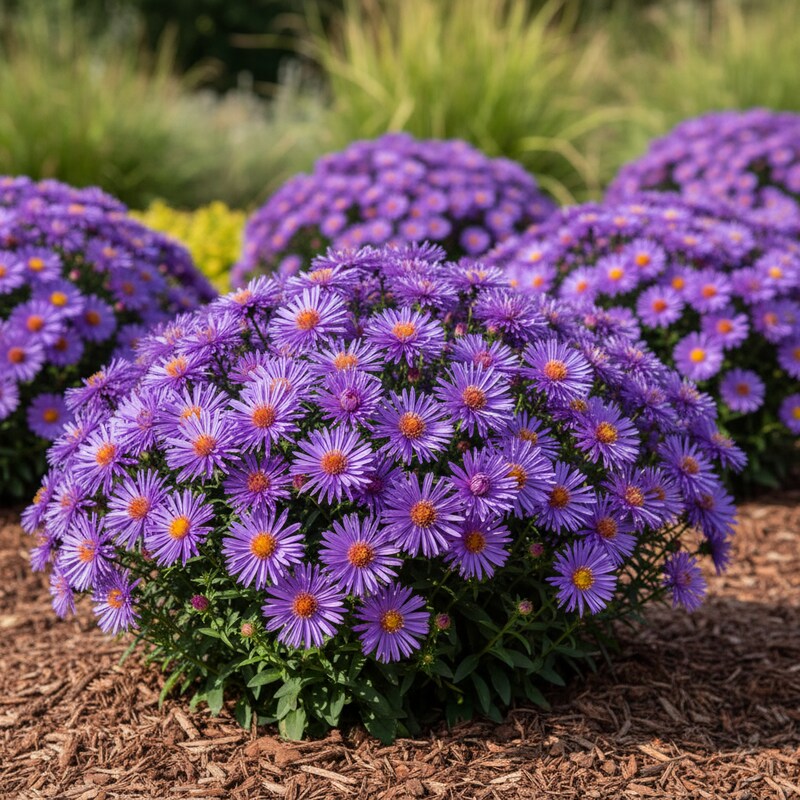 Aster nowoangielski ”Purple Dome”