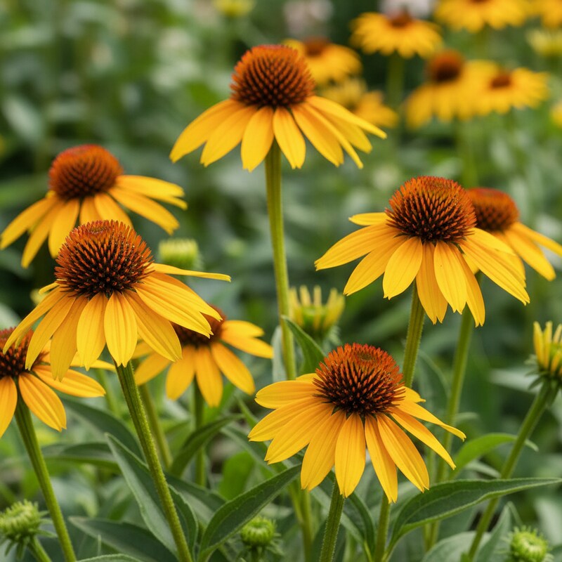Jeżówka purpurowa ”Lakota Yellow”