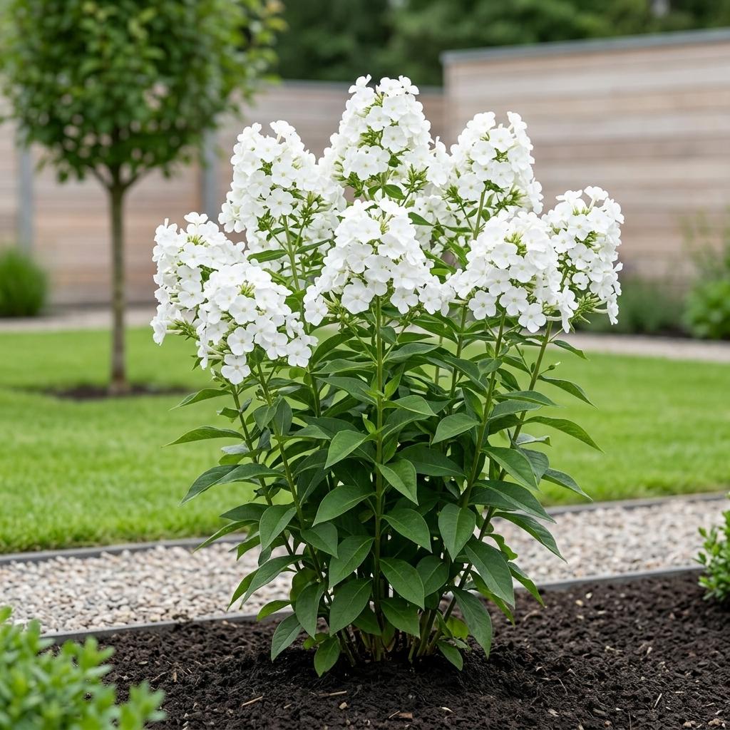 Floks wiechowaty ”Early White”