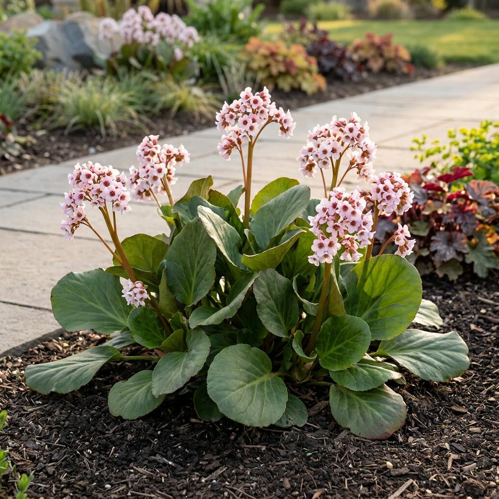 Bergenia sercowata Dragonfly Angel Kiss