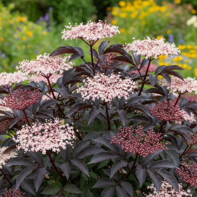 Bez Czarny "Beaujolaisin"® Sambucus nigra "Beaujolaisin"® 2